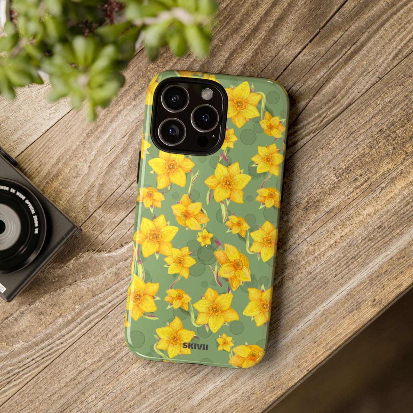 Honey Sunrise Tough Case in Green