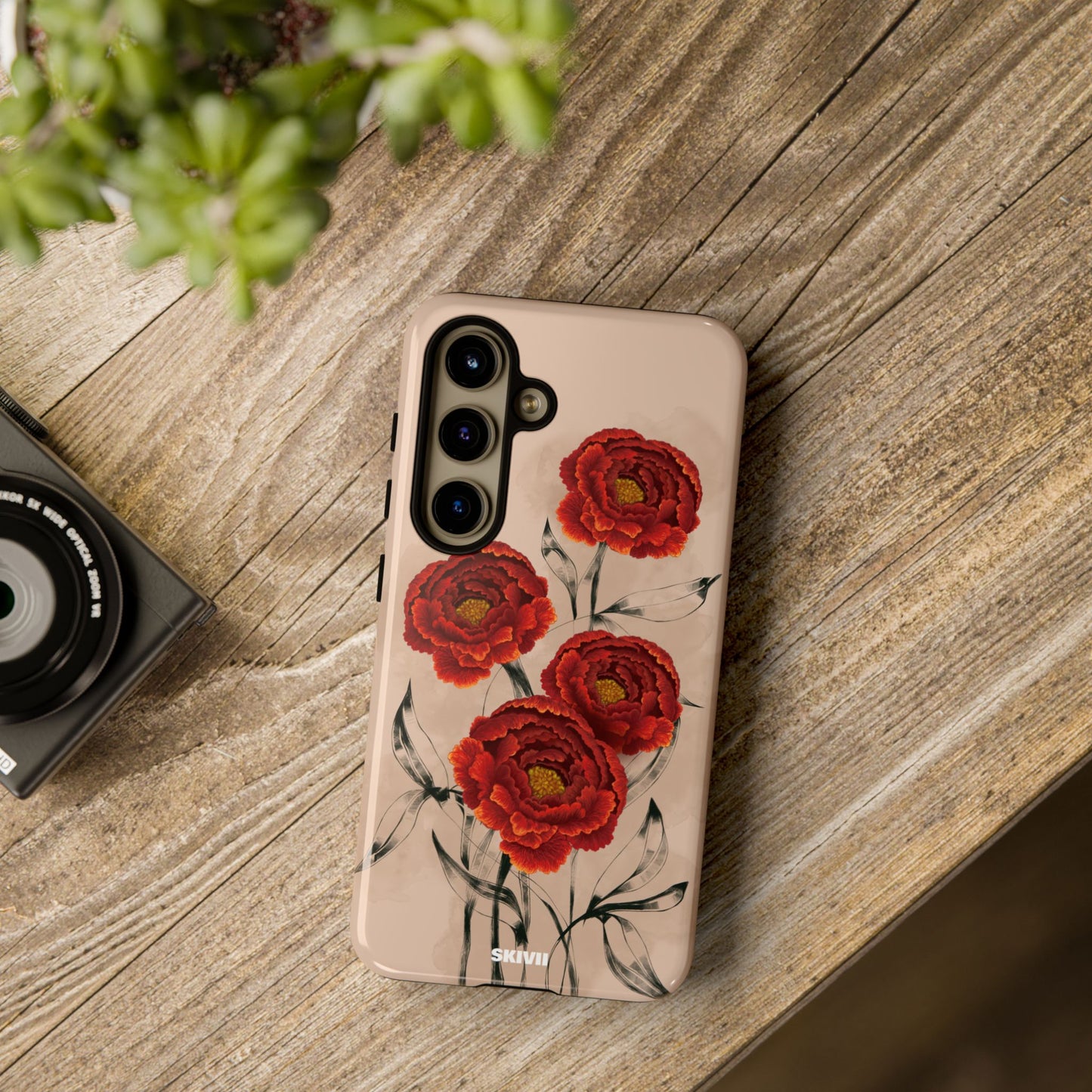 Merlot Dreams Tough Case in Beige