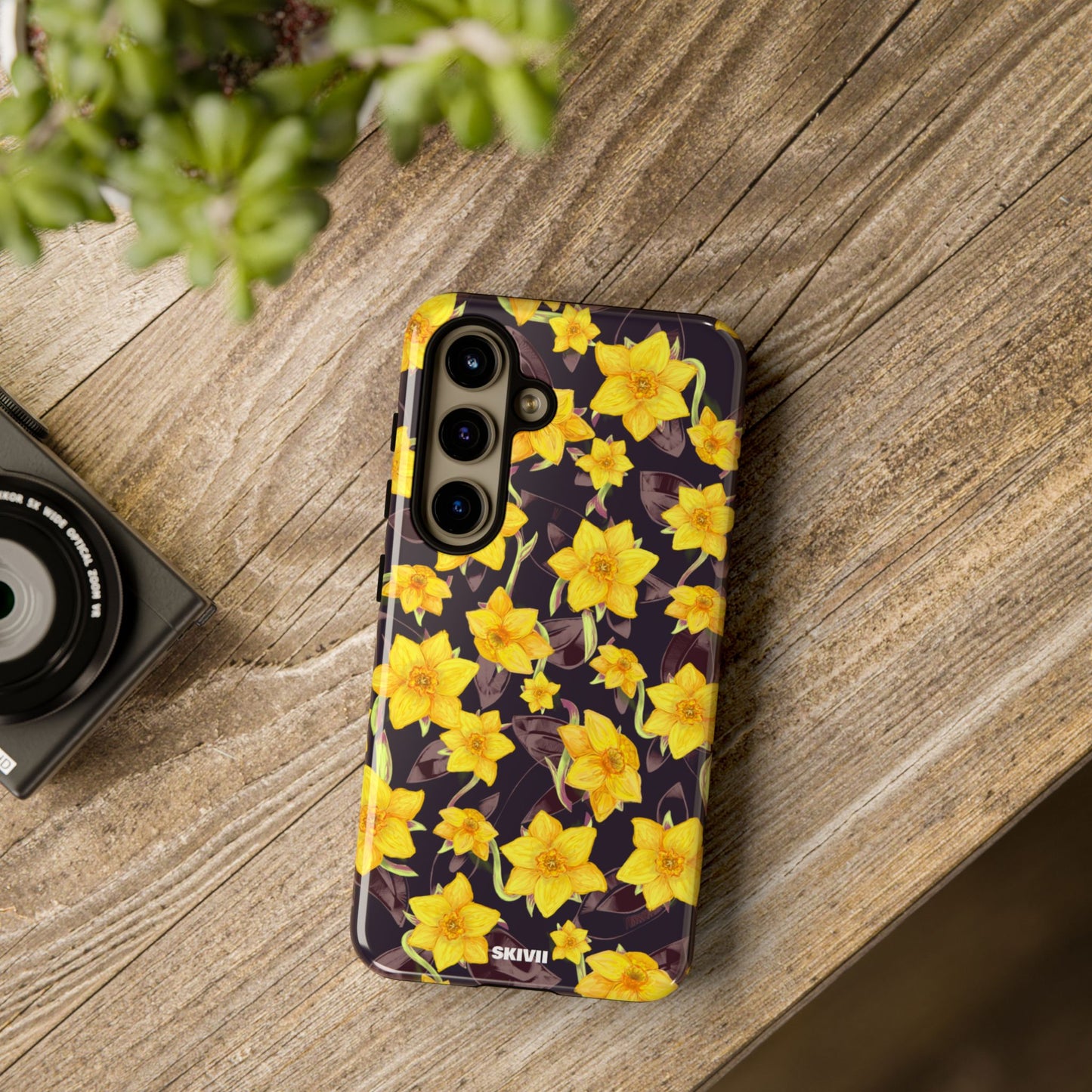 Honey Sunrise Tough Case in Deep Purple
