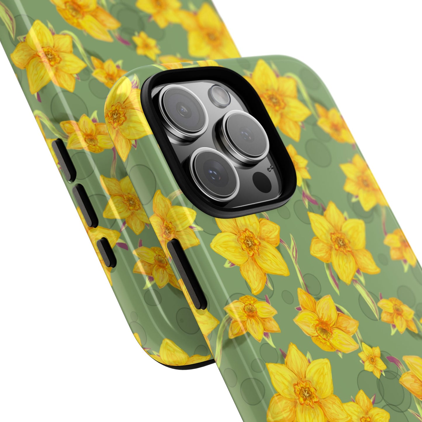 Honey Sunrise Tough Case in Green