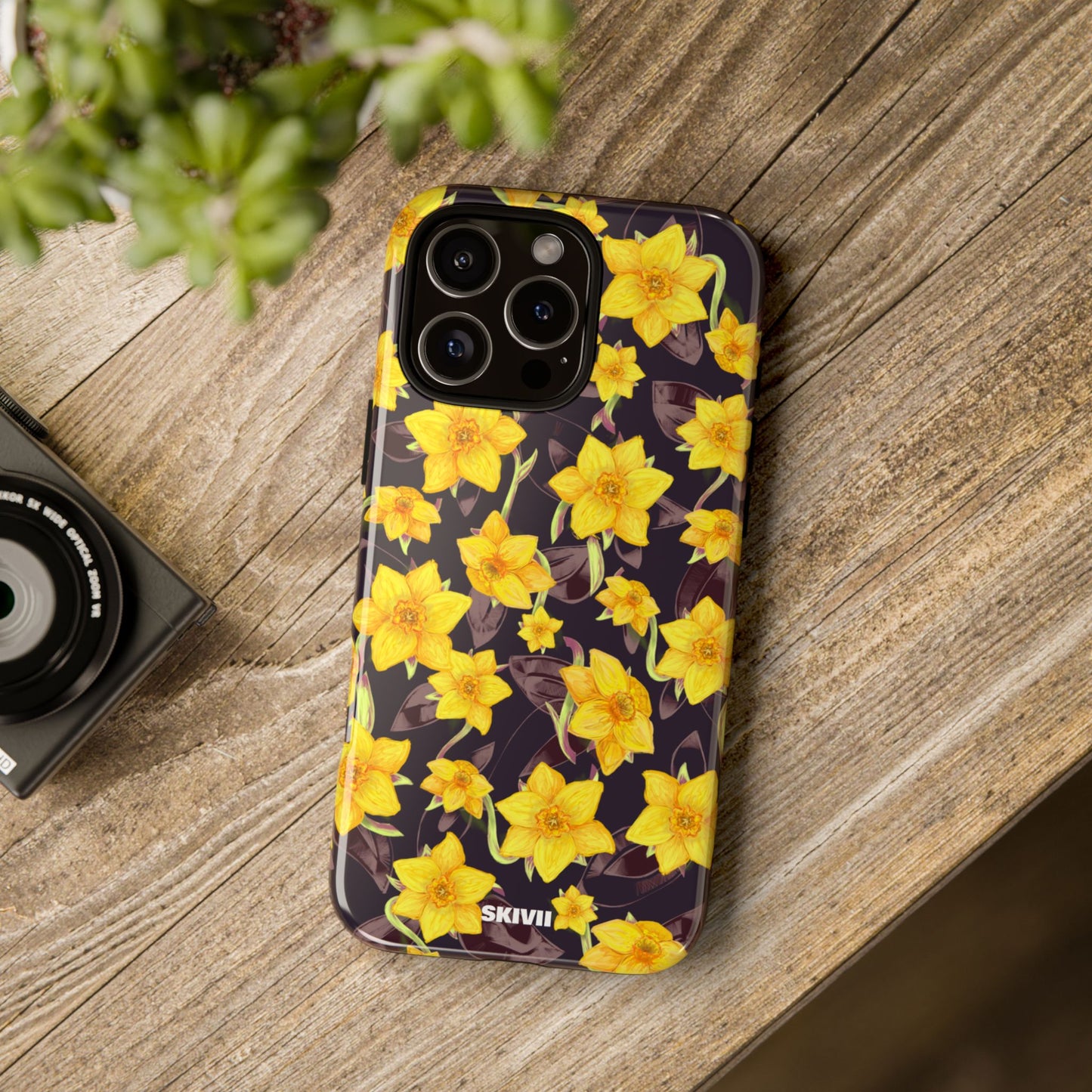 Honey Sunrise Tough Case in Deep Purple